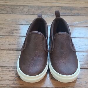 Old Navy Brown Kids Slip-On Sneakers